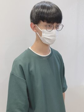 モリオフロムロンドン 松戸店(Morio from London) 【松戸 岩口】黒髪つやつや刈り上げマッシュショート