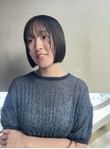 ボブ/ミニボブ/ぱつっとボブ/顔まわりカット/表参道/青山