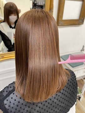 カシュカシュ(cache cache) 髪質改善　酸性ストレート　用賀　縮毛矯正