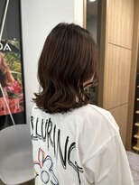 エム バイ ブローチェ(em by BROCHE)&nbsp;切りっぱなしロブスタイル