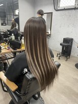 ヘアスタジオワン 藤沢店(HAIR STUDIO ONE)&nbsp;ブラウンメッシュ