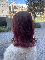 アース 町田店(HAIR & MAKE EARTH) ピンクカラー