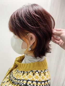 アントワープトーキョー(antwerp TOKYO) 白髪ぼかしハイライトインナーカラー縮毛矯正髪質改善白髪染め