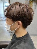 メンズパーマスパイラルパーマ波巻きパーマツイストパーマ鹿児島