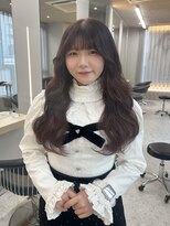 ボタン テンジン(VOTAN tenjin)&nbsp;チョコレートカラー/艶髪/顔周りカット/天神韓国ヘア