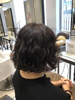 ネオリーブギンザ 銀座店(Neolive GINZA)&nbsp;ムースで楽ちんスタイリング　パーマボブヘア