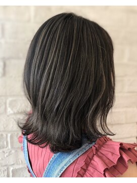 ヘアーショップ エヌアンドエー 幸手店(hairshop N&A) 外ハネボブくびレイヤー/髪質改善ハイライトカラー#2