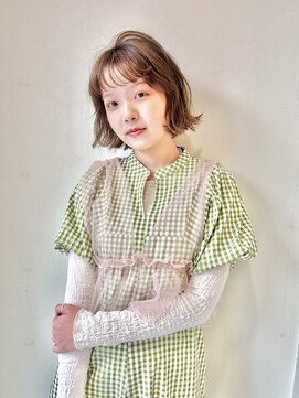 ココロクレド(COCOLO credo) 春ボブ シアーベージュ