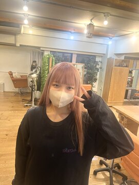 エルムトウキョウ(ELM Tokyo) 【春カラー パッツン桜ピンク】