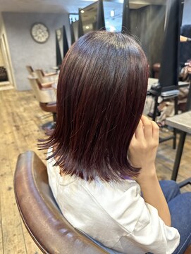 アールプラスヘアサロン(ar+ hair salon) Bordeaux color