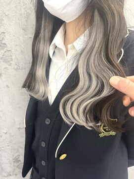 ルーツアイリー 心斎橋(ROOTS IRIE) 韓国風×インナーエクステ/ロングレイヤー/インナーカラー