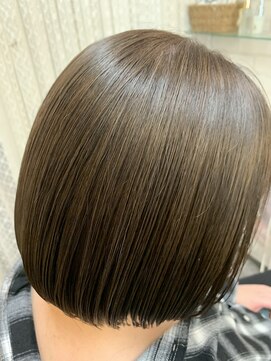 ロマンヤカタ ファース(ROMAN YAKATA fars) 髪質改善　プレミアムカラー　艶ボブ@田代11/8