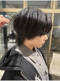 中性ウルフ ウルフ 福井美容室