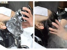 ヘアーサロン カドー(hair salon cadeau)の雰囲気（電動ブラシ使用スパは頭皮環境を整えて髪も元気＆リフトアップ！）