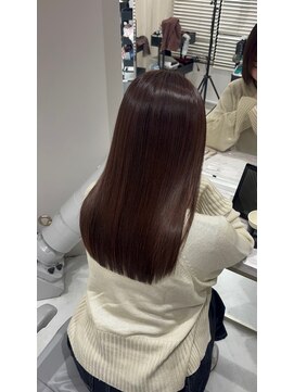 ユアーズヘア 東新宿店(youres hair) 【縮毛矯正×リンゴ幹細胞】年齢を感じさせない美髪へ
