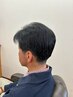 【初回限定】カット＋顔そり＋お顔のあかすり　5720円→5520円