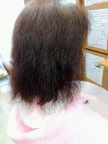 トータルビューティーサロンカワニシ さっぱりショートのビフォーアフター