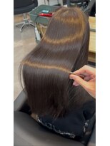 アマテラスゼロ 新宿(AMATELAS zero)&nbsp;自然な艶髪！髪質改善トリートメント×透け感グレージュ/新宿