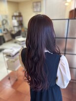 セットアップ 倉敷美和店(SET-UP) デザインカラーロングレイヤー/ボルドーカラー