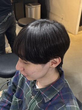 ブルニール 心斎橋(BLEUNIR) メンズウルフ　シースルーマッシュ