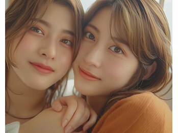 ヘアスタジオブービーの写真/＊髪質改善トリートメント＊≪うるツヤ冠が艶めく美髪にうっとり♪≫見た目だけでなく深部まで補修♪