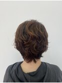 ショート　ニュアンスパーマ