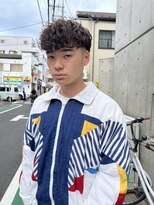 アイズ 海老名(AIZU)&nbsp;スペインカール メンズパーマ メンズサロン メンズカット