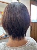 襟足長めショート