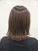 30代40代ショート白髪染めグレイカラーボブ艶栄名駅伏見丸の内