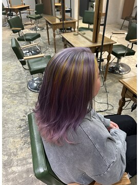 フレックス(FREEX) 紫×黄色