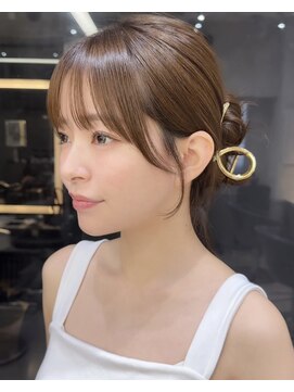 ロンドアヴァントゥス 池袋(Lond aventus) 韓国レイヤー/韓国風/ボブ/髪質改善/黒髪/ブリーチなし〔池袋〕