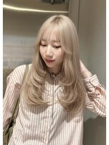 ボタン テンジン(VOTAN tenjin)&nbsp;【votan ayana】ホワイトベージュ/黒髪卒業式