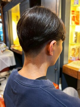 アンティカザサロン(antiqua THE SALON) 刈り上げ マッシュショート ツーブロック ビジネスヘア 髪質改善