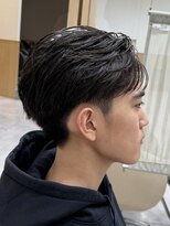 ユニックス ララポート豊洲店(UNIX Salon&Spa) フェザーショート/センターパート/豊洲