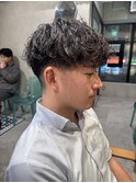 シャドウパーマ 無造作パーマ ルーズパーム