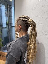 リエート 四条河原町(Lieto) コーンロウブレイズエクステヘアセット10代20代海外風ダンス