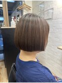 艶髪ストレートボブ♪ 40代/50代/60代/縮毛矯正