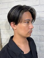 ヘアーリビングリコ 新潟笹口店(hair living Liko)&nbsp;メンズセンターパートスタイル