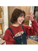 アズグロウヘアー(AS GROW HAIR) チェリーブラウンふわくしゅボブ