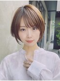 ショートカット渋谷レイヤーボブ髪質改善表参道切りっぱなしボブ