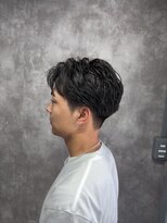 スピン 本八幡(SPIN)&nbsp;MEN’S HAIR/サーフカール/刈り上げセンターパート/本八幡