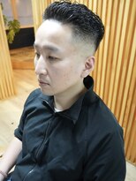テラス(Terrace)&nbsp;大人のフェード×アップバングベリーショートパーマ【札幌駅】
