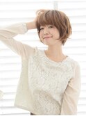大人かわいいふんわりショート【EARTH綾瀬店】