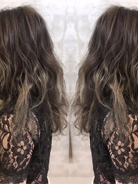 エスト 小倉(est) “ハイライト&バレイヤージュカラー”