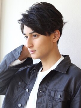 アフロート ディル(AFLOAT D'L) AFLOAT【須藤直矢】２０代人気ビジネスショートパーマスタイル