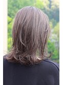 【セルフで白髪染めはおすすめしません】ハイライト×グレージュ