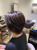 ユーネリー(U-NERY) ツヤ髪レイヤーボブスタイル