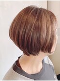収まりスッキリショートボブ