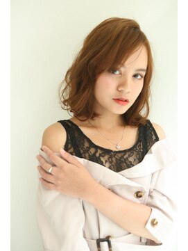 ヘアアンドメイク 心座(hair&make) ユルふわボブ