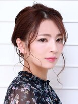アース 花小金井店(HAIR&MAKE EARTH) 大人可愛いまとめ髪アレンジ